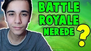 BATTLE ROYALE MODU GELMİYOR MU ? ZULA