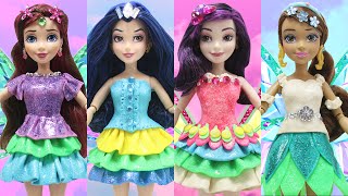 Play Doh Fairy Descendants Doll Mal Evie Audrey Jane Inspired Costumes