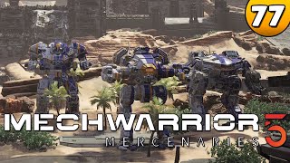 Finale Mission | Ende⭐ Let's Play Mechwarrior 5 Mercenaries ? #077 [Deutsch/German][Gameplay]