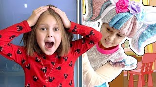 Новая ЖИВАЯ Кукла ЛОЛ Единорожка! Что она делает в моем новом доме? Амелька Карамелька