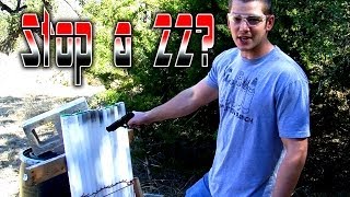 Will 15 Light Bulbs Stop a Bullet? (.22LR)