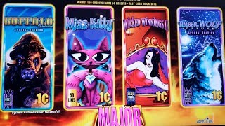 Buffalo Deluxe Slot Bonus Won & Timber Wolf Deluxe MAJOR JACKPOT Won | Fast Cash Slot