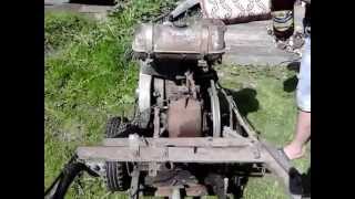 Самодельный мотоблок с двигателем ЗИД-4.5