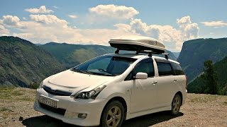 Подъём на Кату Ярык лето 2015.Toyota Wish 1,8 передний привод))
