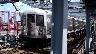 Broad Street Bound R42 J Train On The Willamsburg Bridge