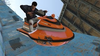 Воллрайд на гидроцикле (GTA 5 ONLINE Гонки)