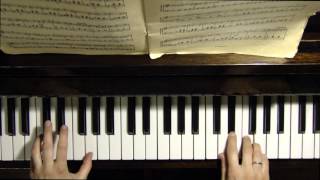 Игра на пианино по нотам П.Чайковский Детский альбом Вальс Es-dur Chaikovsky Ссылка на ноты в описан