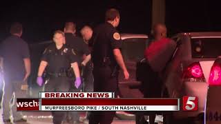 Two Metro police officers injured during arrest