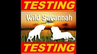 Roblox Wild Savannah Testing A (part 2)