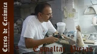 Curso de Cerámica - Como Esmaltar una Pieza Cerámica con Esmalte Transparente