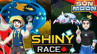 SHINY RACE! FIRST POKEMON SUN AND MOON SHINY RACE! aDrive VS BooksAndGames Pokemon Shiny  Race!