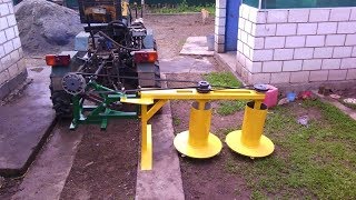 Саморобна роторна косарка
