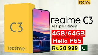 Realme C3 4gb Ram, punch hole display in Rs.20,999 in Pakistan | best midrange smartphone