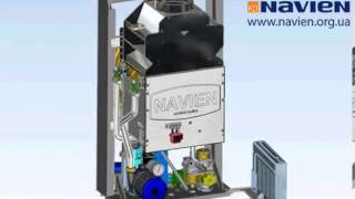 Демонтаж, замена и ремонт вторичного теплообменника на котле NAVIEN ACE Atmo