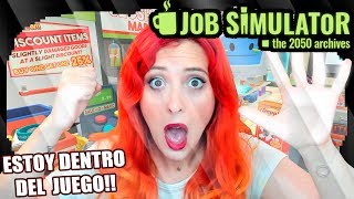 ME HAN METIDO EN UN JUEGO!!! ? | Job Simulator VR Gamescom 2018