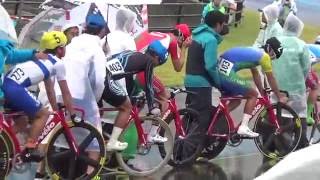 自転車競技　岩手国体　成年ポイントレース決勝