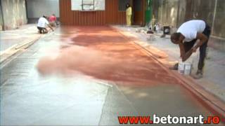 Beton Amprentat- BETON ART