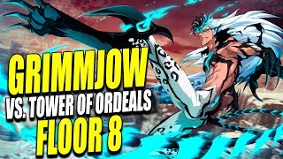 GRIMMJOW VS.TOWER OF ORDEALS FLOOR 8 Bleach Brave Souls