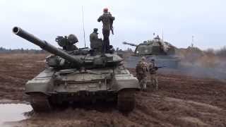 Т-90A & 2S19 "Msta-S"