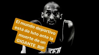 ¡Gracias Kobe Bryant por habernos dado tanto!
