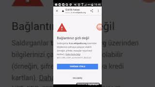 Wikipedia ya nasıl girilir (vpn)