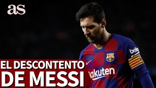 Crisis en el BARCELONA: el descontento de MESSI tras el lío con ABIDAL | Diario AS