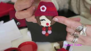?DIY.ФЕТРОВАЯ БРОШЬ ЭСТЕЛЬ. КАК СДЕЛАТЬ БРОШЬ? /Estelle