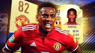 FIFA 18 MARTIAL (82) REVIEW | THE MOST OVERPOWERED PLAYER FOR FUT CHAMPIONS ?! FIFA 18 ULTIMATE TEAM