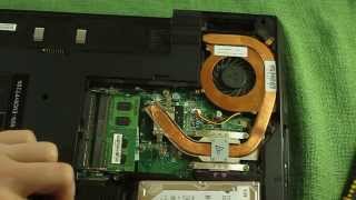 Как разобрать Lenovo SL510, заменить клавиатуру и термопасту