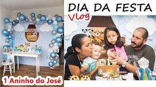 Vlog DIA da Festa. FESTA DE ANIVERSÁRIO EM CASA