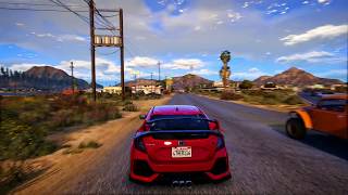 ► GTA 5 ULTRA Graphics Mod - 2018 Honda Civic Type-R ✪ REDUX 1.3 Realistic Graphics MOD 60FPS