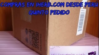 COMPRAS EN IHERB DESDE PERÚ - QUINTO PEDIDO