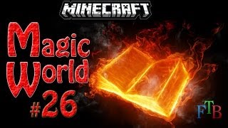Minecraft (Magic World) #26 Охота в сумеречном лесу. №1 Нага.