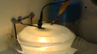 Электродуга в воду / electrical arc in the water