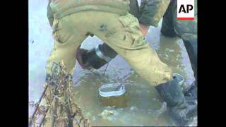 RUSSIA: CHECHNYA: RUSSIAN TROOPS FACE SECOND WINTER IN CHECHNYA
