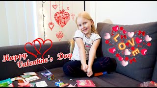День Святого Валентина в Америке. Подарки со школы США. Valentine’s Day