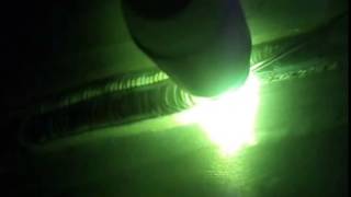 Solda para radiografia processo tig aluminio em equipamento