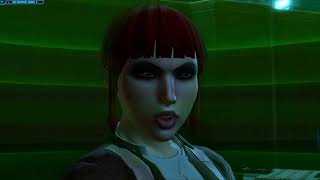 swtor: Male Republic Smuggler Flirts - Feylara