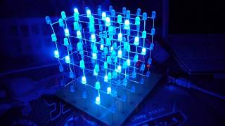 5x5x5 Led cube with Arduino Mega 1#2