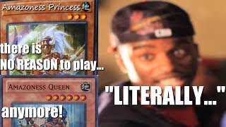 Amazoness Princess: there is no reason for Amazoness Queen anymore! "LITERALLY..."