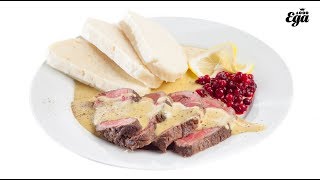 Свичкова — чешский рецепт запеченного мяса с соусом
