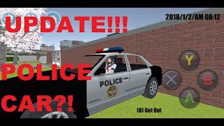 [HIgh School Simulator 2018] UPDATE!! POLICE CAR + ROOM FURNITURE!!! AND MORE!!