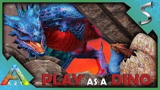 PLAYING AS A WYVERN! BUILDING A LAIR & HATCHING OUR EGGS - Ark: Play As A Dino Mod [Wyvern Gameplay]