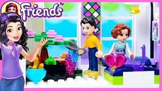 CUSTOM Parent's Room for Emma's House Lego Friends Renovation Build DIY Craft   Kids Toys
