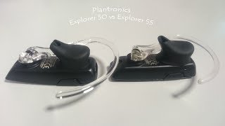 Plantronics explorer 50 vs explorer 55