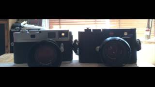 Shutter sound of Leica M9-P vs Leica M10