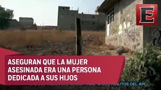 Habitantes de Chimalhuacán viven con temor por feminicidio