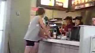Spandex at mcdonalds