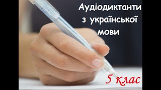 5 клас.  Аудіодиктант. Краса українського лісостепу.