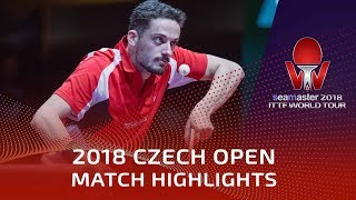 Marcos Freitas vs Daniel Habesohn | 2018 Czech Open Highlights (1/4)